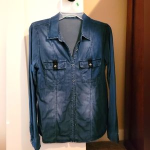 Maurices denim shirt